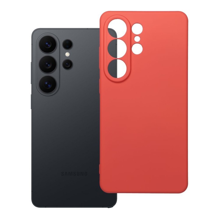 Чохол для Samsung S26 ULTRA Silicone персиковий