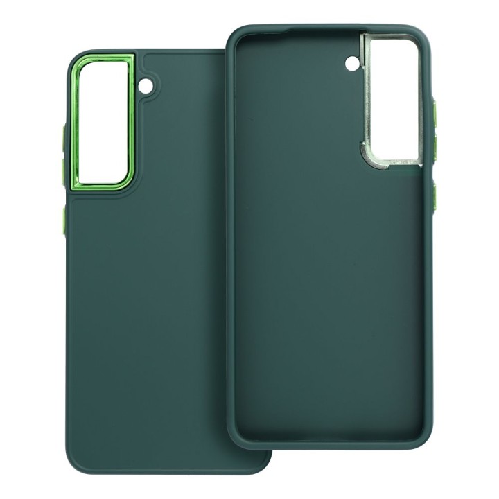 Case for Samsung S21 FE Frame green