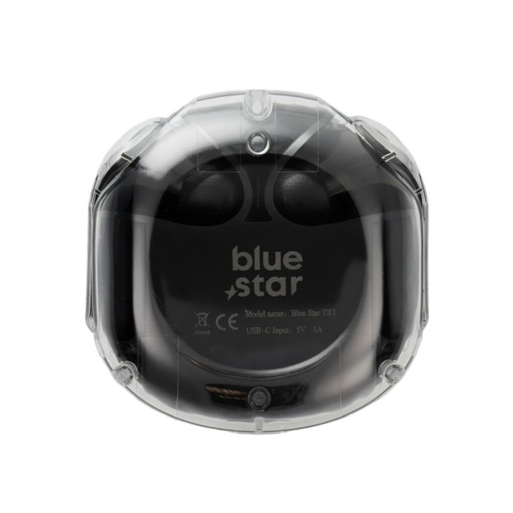 Wireless headphones BLUE STAR AirCrystal TX1 TWS black