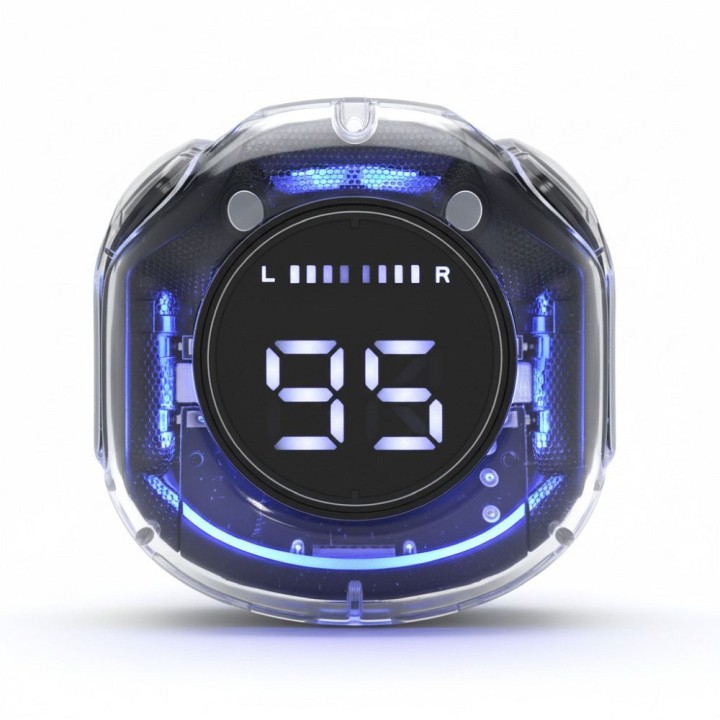 Бездротові навушники BLUE STAR AirCrystal TX1 TWS чорні