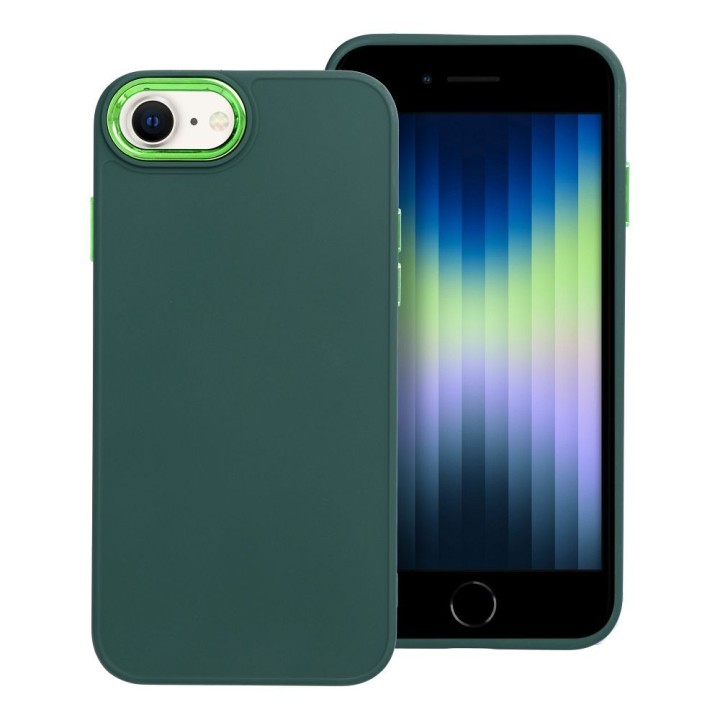 Чохол для iPhone 7 / 8 / SE 2020 / SE 2022 Frame зелений