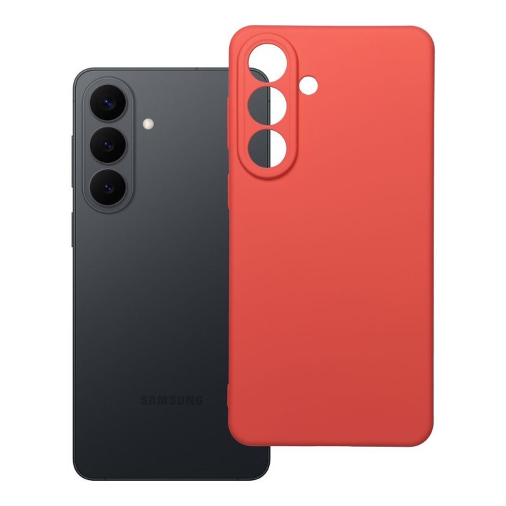 Чехол для Samsung S26 PLUS Silicone персиковый