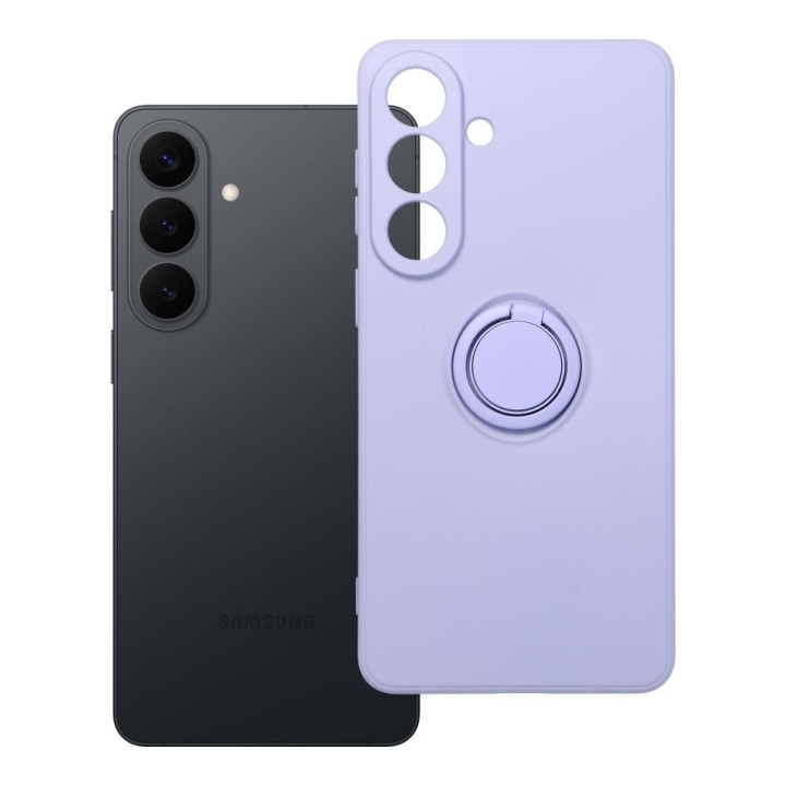 Чохол для Samsung S26 PLUS Silicone Ring фіолетовий