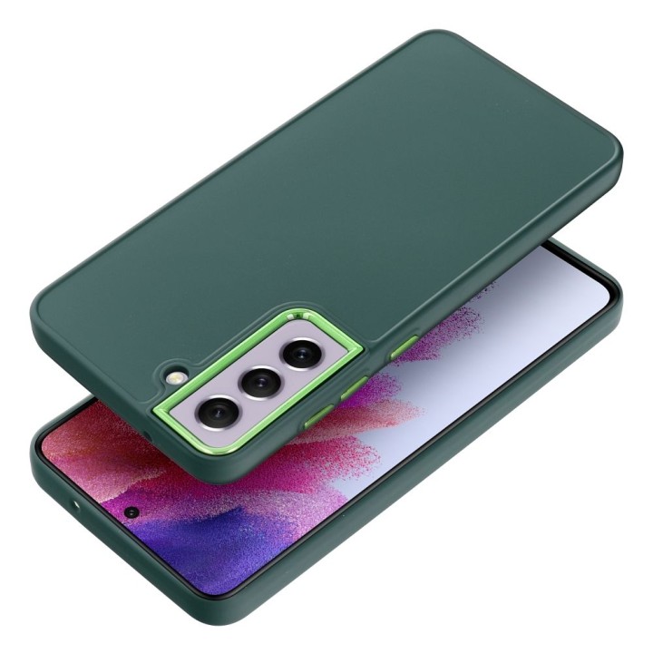 Case for Samsung S21 FE Frame green