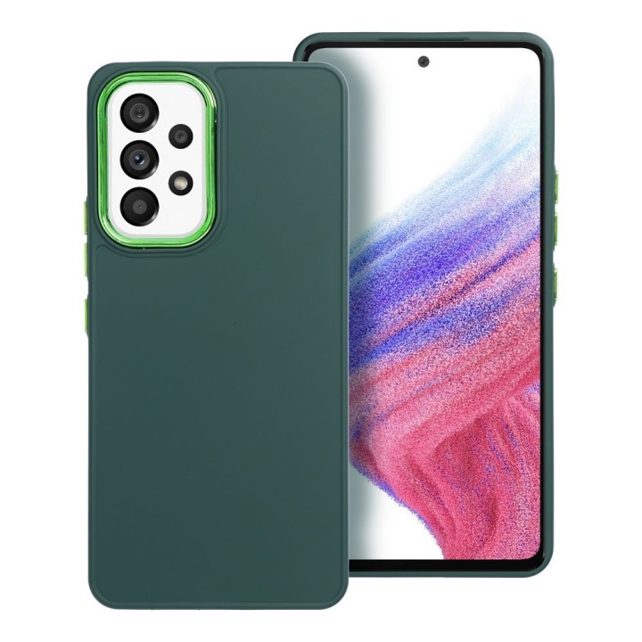 Чехол для Samsung A53 5G Frame зеленый