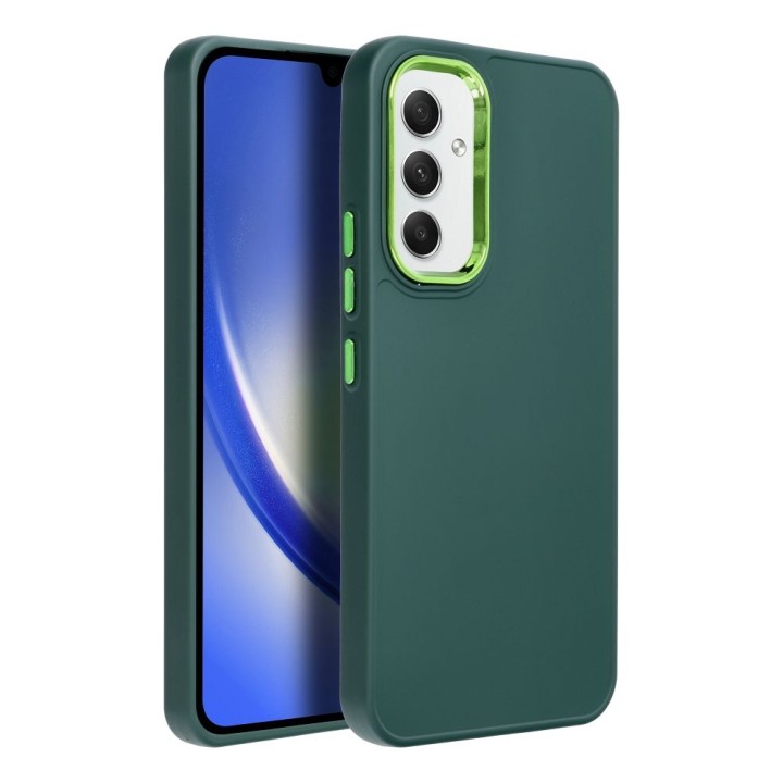 Case for Samsung A54 5G Frame green