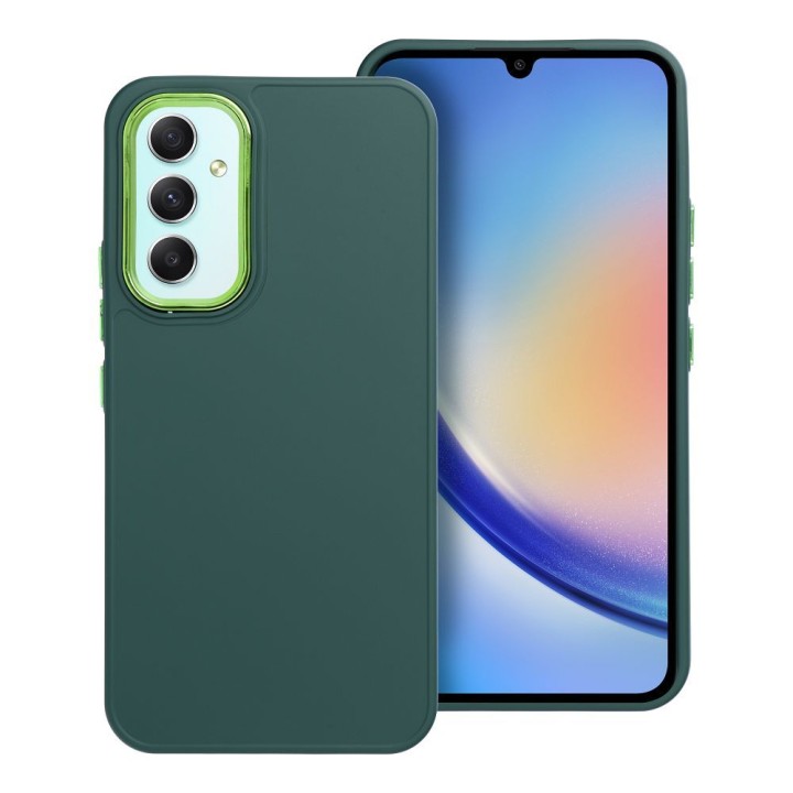 Case for Samsung A54 5G Frame green