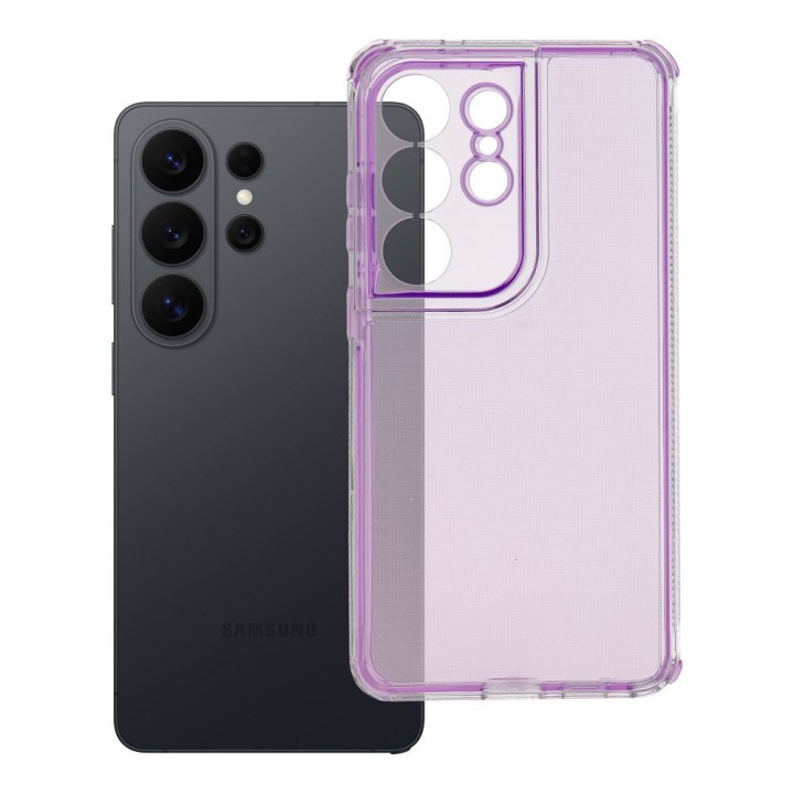 Case for Samsung S26 ULTRA Matrix Clear light purple