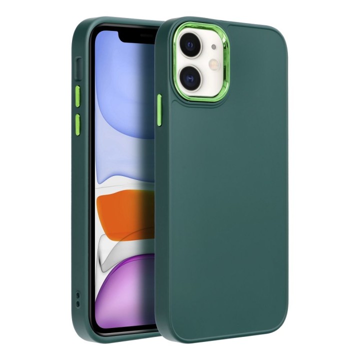 Чехол для iPhone 11 Frame зеленый