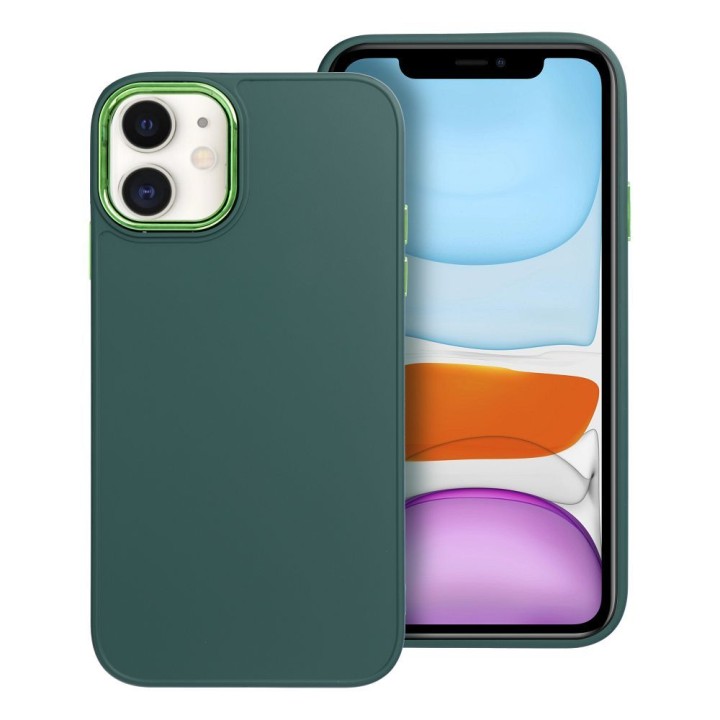 Чехол для iPhone 11 Frame зеленый