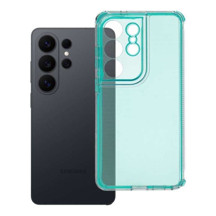 Etui na Samsung S26 ULTRA Matrix Clear miętowe