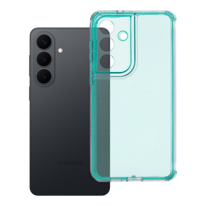 Чохол для Samsung S26 PLUS Matrix Clear м'ятний