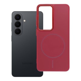 Чохол для Samsung S26 Frame Mag Cover сумісний з MagSafe magenta