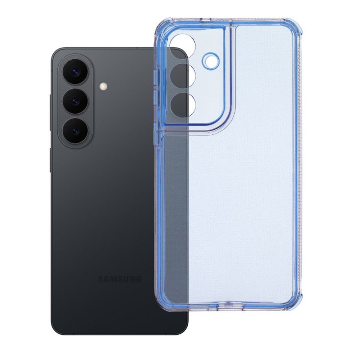 Etui na Samsung S26 PLUS Matrix Clear niebieskie