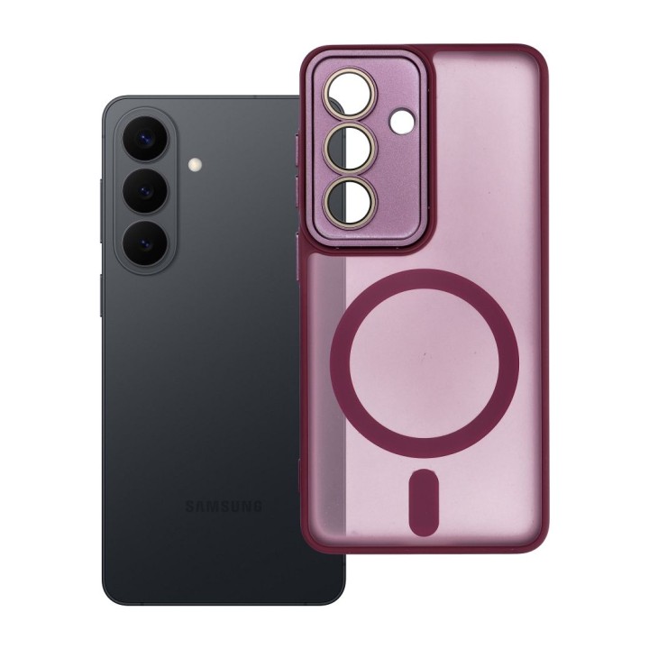 Case for Samsung S26 Variete Mag Cover compatible with MagSafe purple