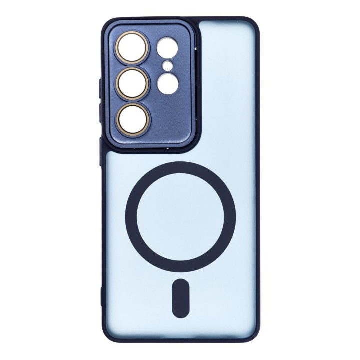 Чехол для Samsung S26 ULTRA Variete Mag Cover совместимый с MagSafe темно-синий
