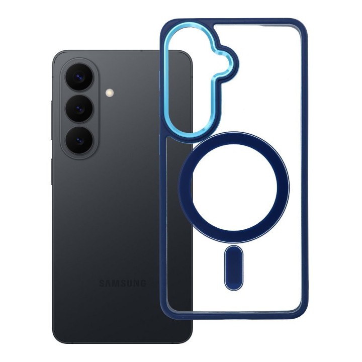 Case for Samsung S26 Color Edge Mag Cover MagSafe compatible blue