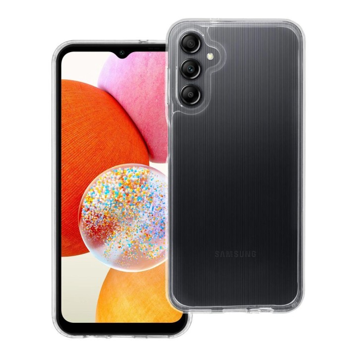 Чохол для Samsung A14 4G Super Clear Hybrid прозорий