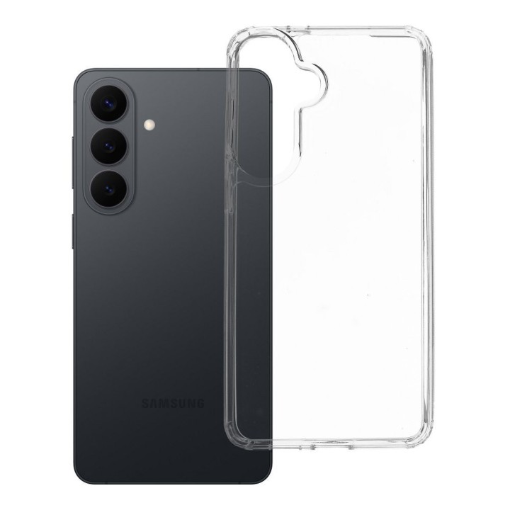 Чохол для Samsung S26 PLUS Super Clear Hybrid прозорий
