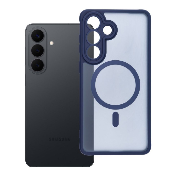 Etui na Samsung S26 PLUS Full Matte Mag Cover zgodne z MagSafe niebieskie