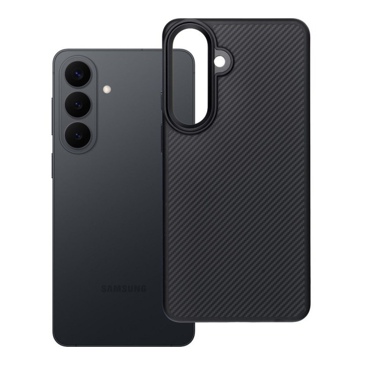Case for Samsung S26 PLUS Carbon Elite Mag Cover MagSafe compatible black