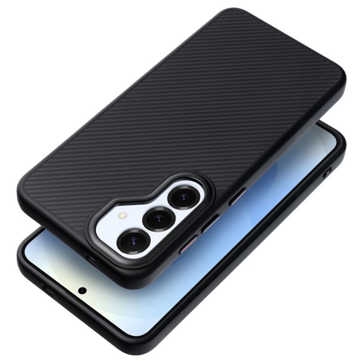 Case for Samsung S26 PLUS Carbon Elite Mag Cover MagSafe compatible black