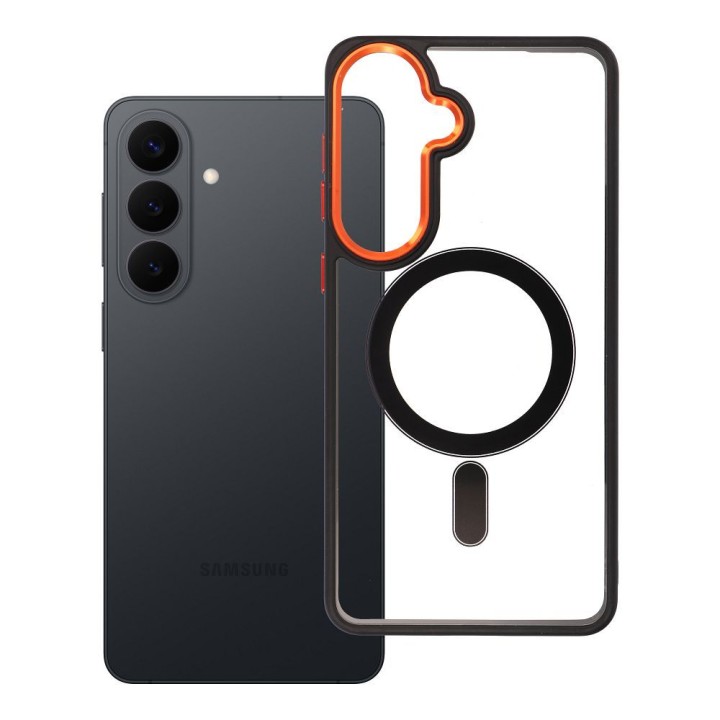 Etui na Samsung S26 PLUS Color Edge Mag Cover zgodne z MagSafe czarno złote