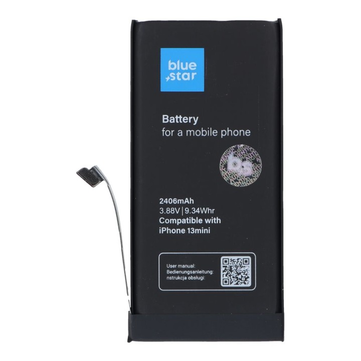 Акумулятор для iPhone 13 MINI 2406 mAh Blue Star HQ