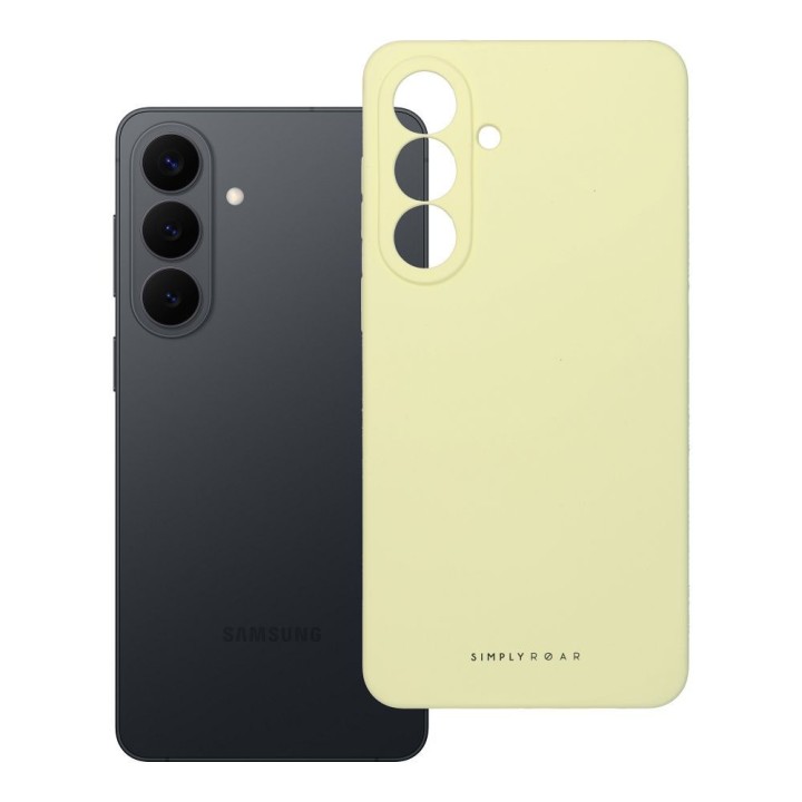 ROAR чехол CLOUD SKIN для SAMSUNG S26 Plus светло-желтый