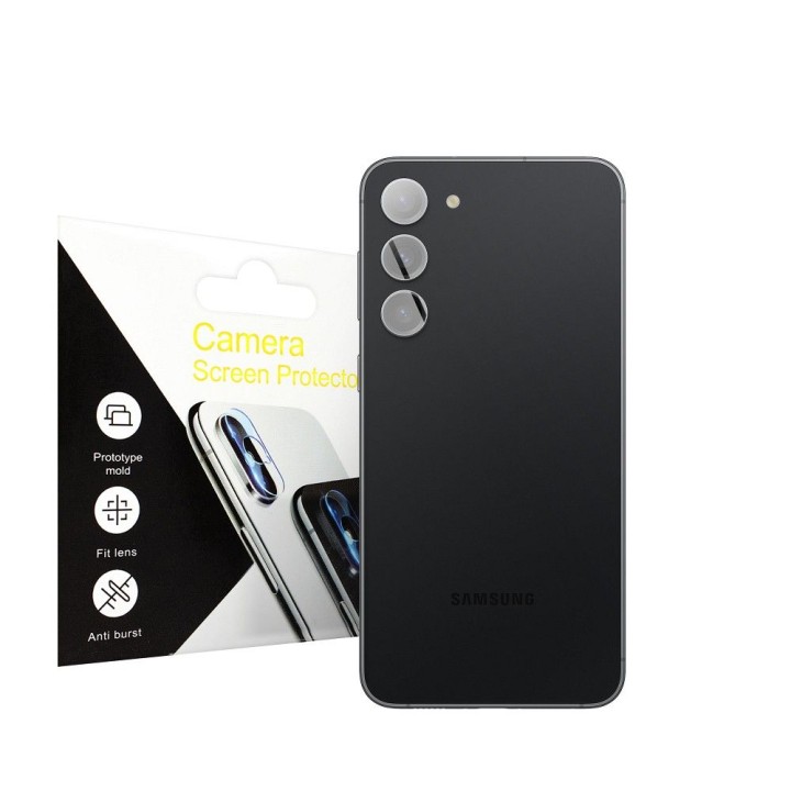 Tempered camera glass for Samsung S23/23 PLUS Tempered Glass Camera Full Cover