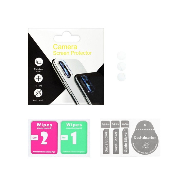 Закаленное стекло на камеру для Samsung S23/23 PLUS Tempered Glass Camera Full Cover