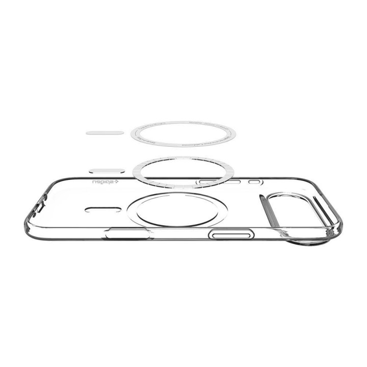 SPIGEN case LIQUID CRYSTAL MAG MAGSAFE IPHONE 17 AIR CLEAR/WHITE