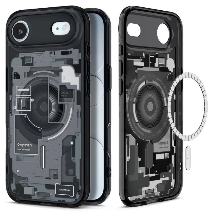 SPIGEN case ULTRA HYBRID MAG MAGSAFE IPHONE 17 AIR ZERO ONE BLACK