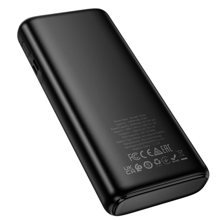 Powerbank Hoco 10000 mAh 2A J158A czarny