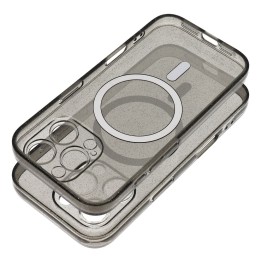 Etui na Samsung S26 PLUS Clear Mag Cover - Glitter (Str / Camera Protection) zgodne z MagSafe czarne glitter