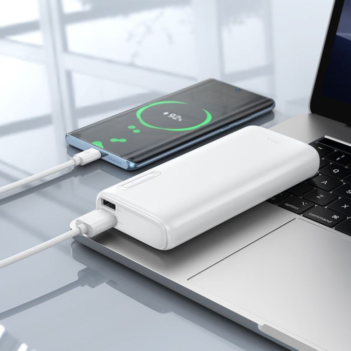 Повербанк Hoco 10000 mAh 2A J158A белый