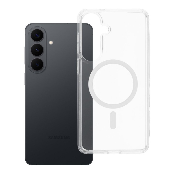Case for Samsung S26 PLUS Clear Mag Cover Elite (STR / Non-yellowing) MagSafe compatible transparent