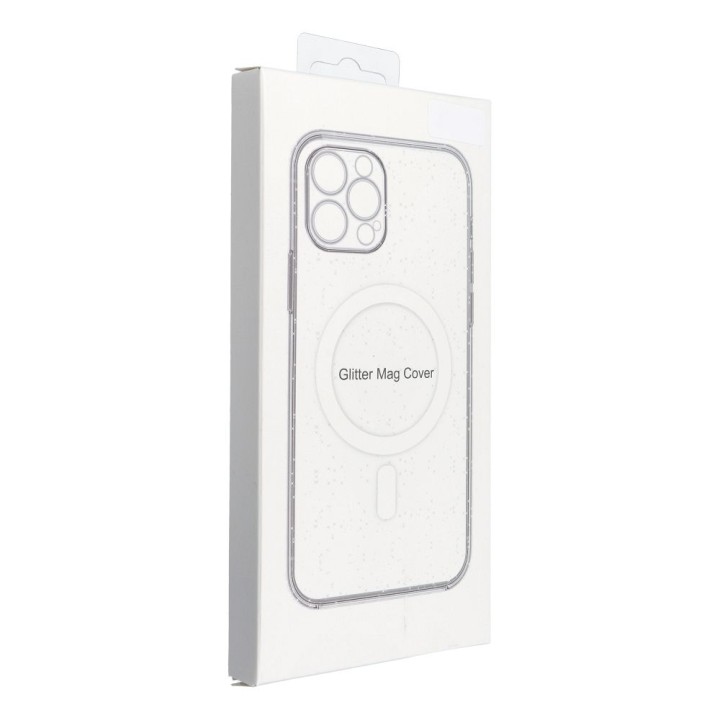 Чехол для Samsung S26 PLUS Clear Mag Cover - Glitter (Str / Camera Protection) совместимый с MagSafe прозрачный glitter
