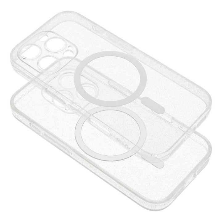 Etui na Samsung S26 ULTRA Clear Mag Cover - Glitter (Str / Camera Protection) zgodne z MagSafe transparentne glitter