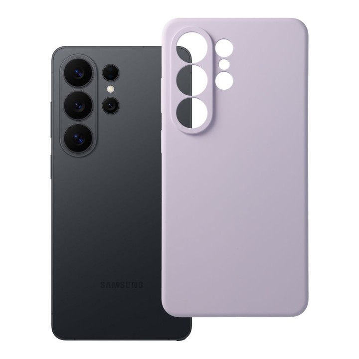 Чехол для Samsung S26 ULTRA Forcell F-Protect Rubber Premium совместимый с MagSafe лилово-розовый 0INT