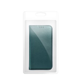 Etui z klapką na Samsung S26 Smart Magneto ciemnozielone
