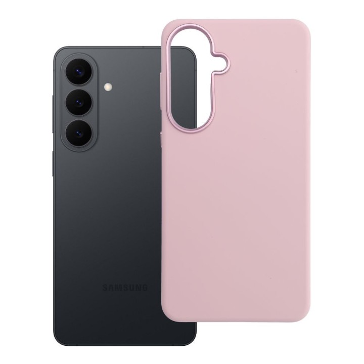 Case for Samsung S26 PLUS Forcell F-Protect Frame Premium compatible with MagSafe pink 0INT