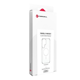 Etui na Samsung S26 ULTRA Forcell F-Protect Clear Hybrid Premium zgodne z MagSafe transparentne 0INT
