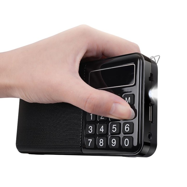 Radio portable Hoco HI50 black
