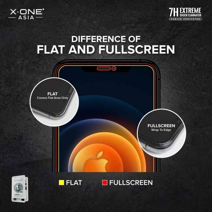 Protektor do iPhone 13 PRO MAX / 14 PLUS  LCD X-One Extreme Shock Eliminator 4th gen.