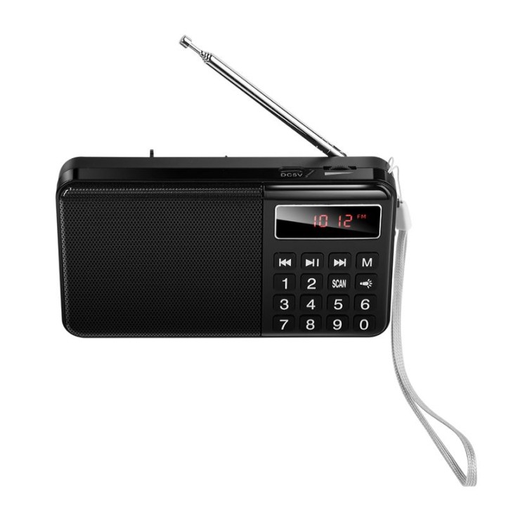 Radio portable Hoco HI50 black