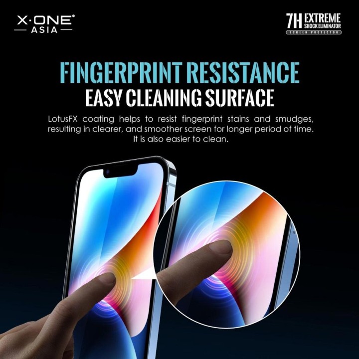 Protektor для iPhone 14 PRO MAX / 15 PLUS LCD X-One Extreme Shock Eliminator 4th gen.
