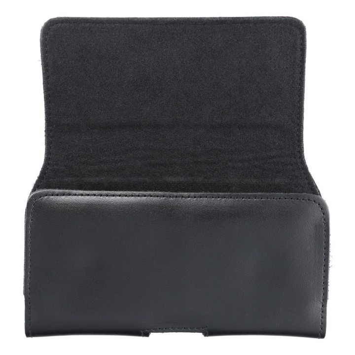 Etui na telefon skórzane na pasek poziome do iPhone 12 / 12 PRO / 13 / 13 PRO / 14 / 14 PRO / Samsung S10 / S20 / S21 / A40 /