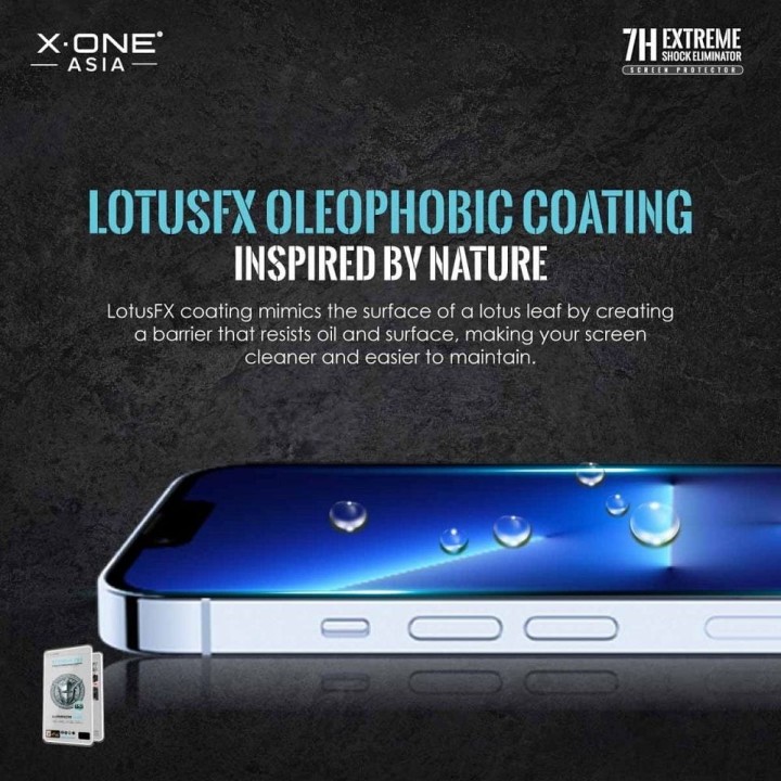 Protektor do iPhone 13 PRO MAX / 14 PLUS  LCD X-One Extreme Shock Eliminator 4th gen.