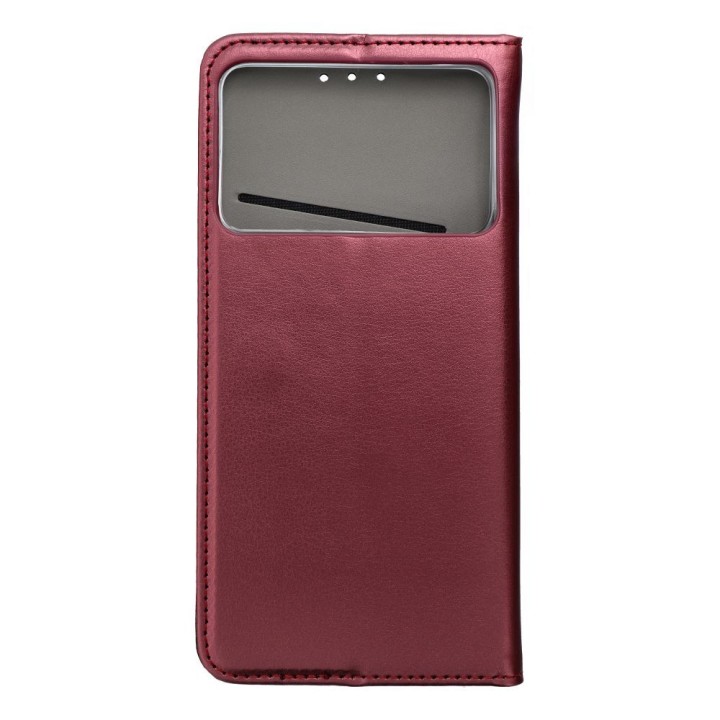 Flip case for Samsung S26 EDGE Smart Magneto burgundy
